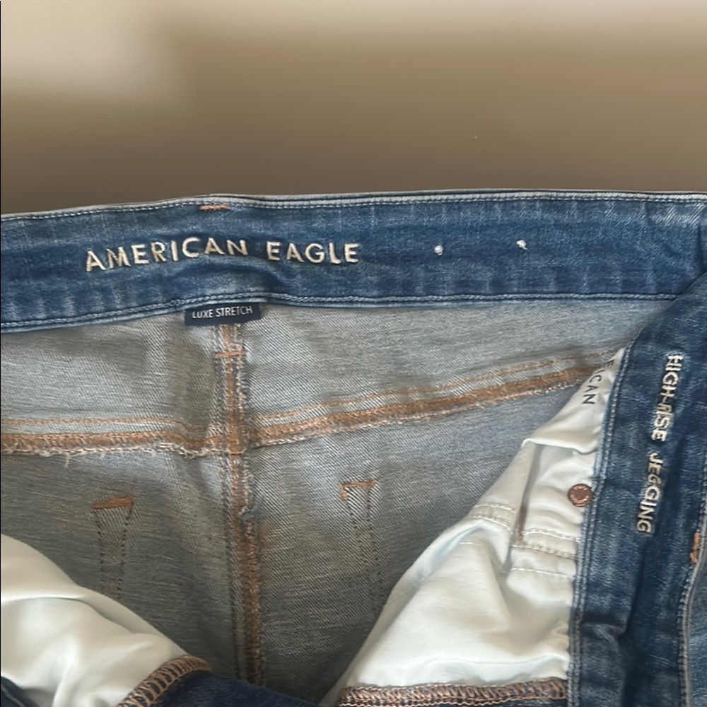 Women's Blue Jeans - Picture 4 of 7